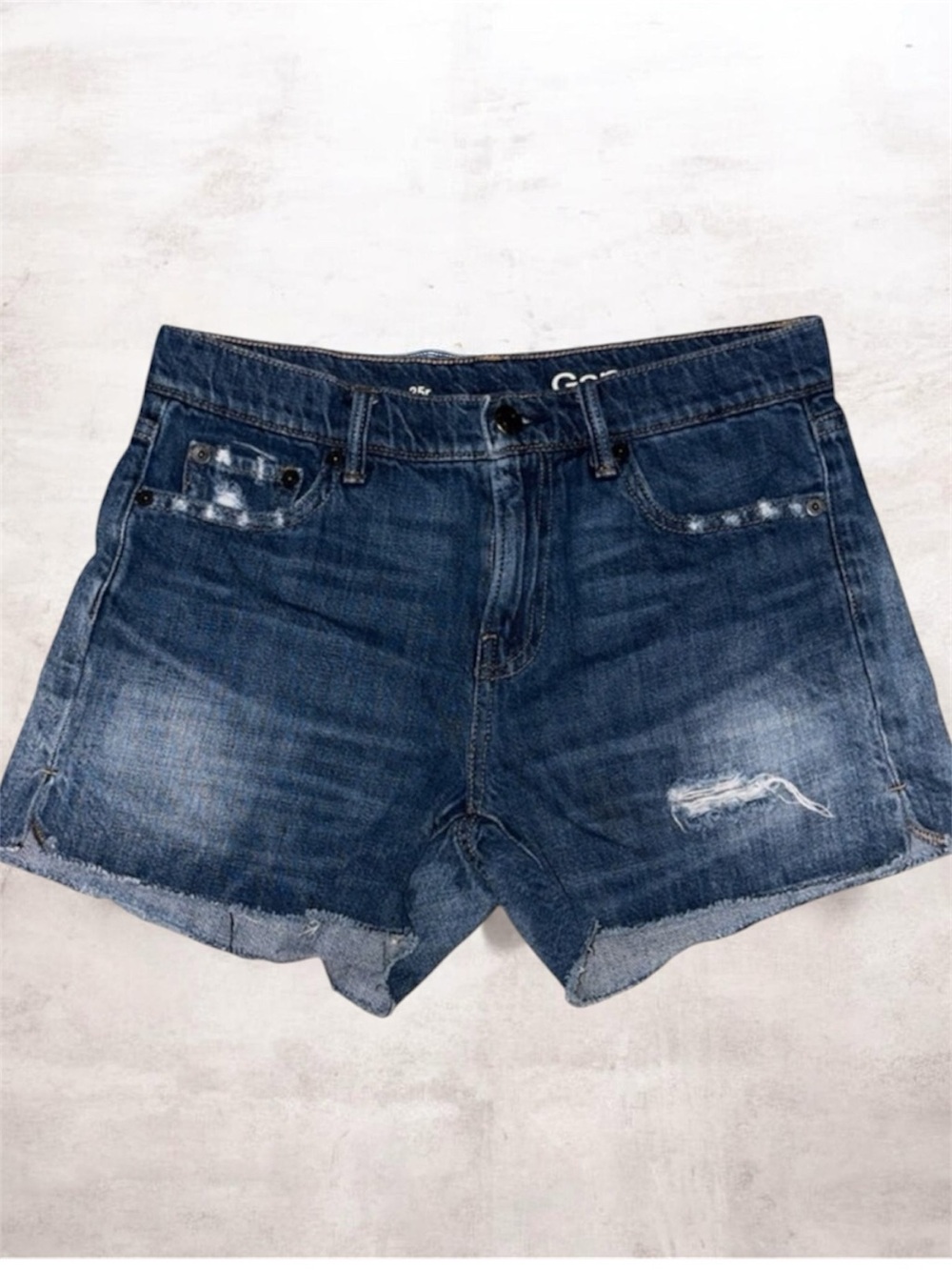 GAP 1969 Jeans Mid Shorts Women's Size 25 | 90s, Grunge,festival,Boho,